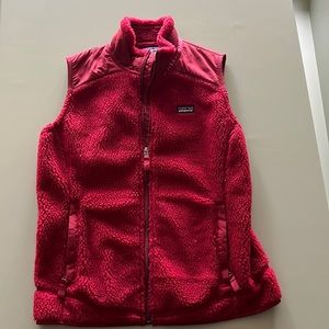 Red Patagonia vest